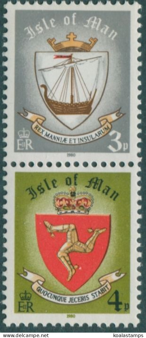 Isle Of Man 1979 SG150-151 Arms Pair MNH - Man (Eiland)