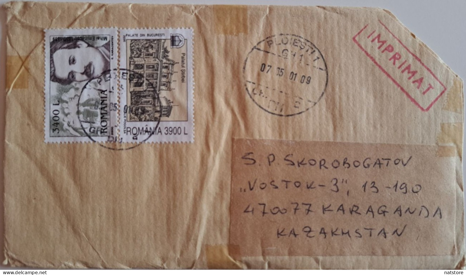 1994.1999.2000..ROMANIA..COVER WITH STAMPS..PAST MAIL - Briefe U. Dokumente