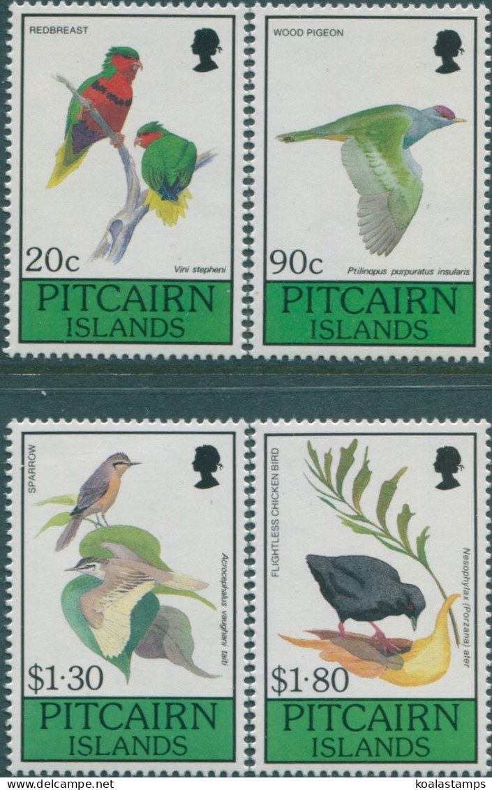 Pitcairn Islands 1990 SG385-388 Birds Set MNH - Pitcairn