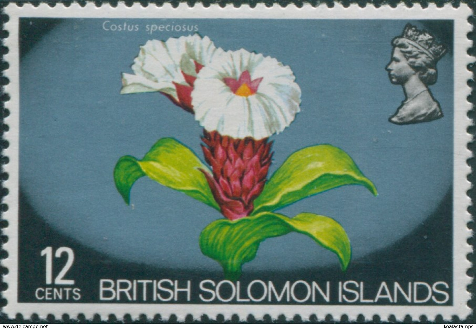 Solomon Islands 1972 SG226 12c Flower MNH - Isole Salomone (1978-...)
