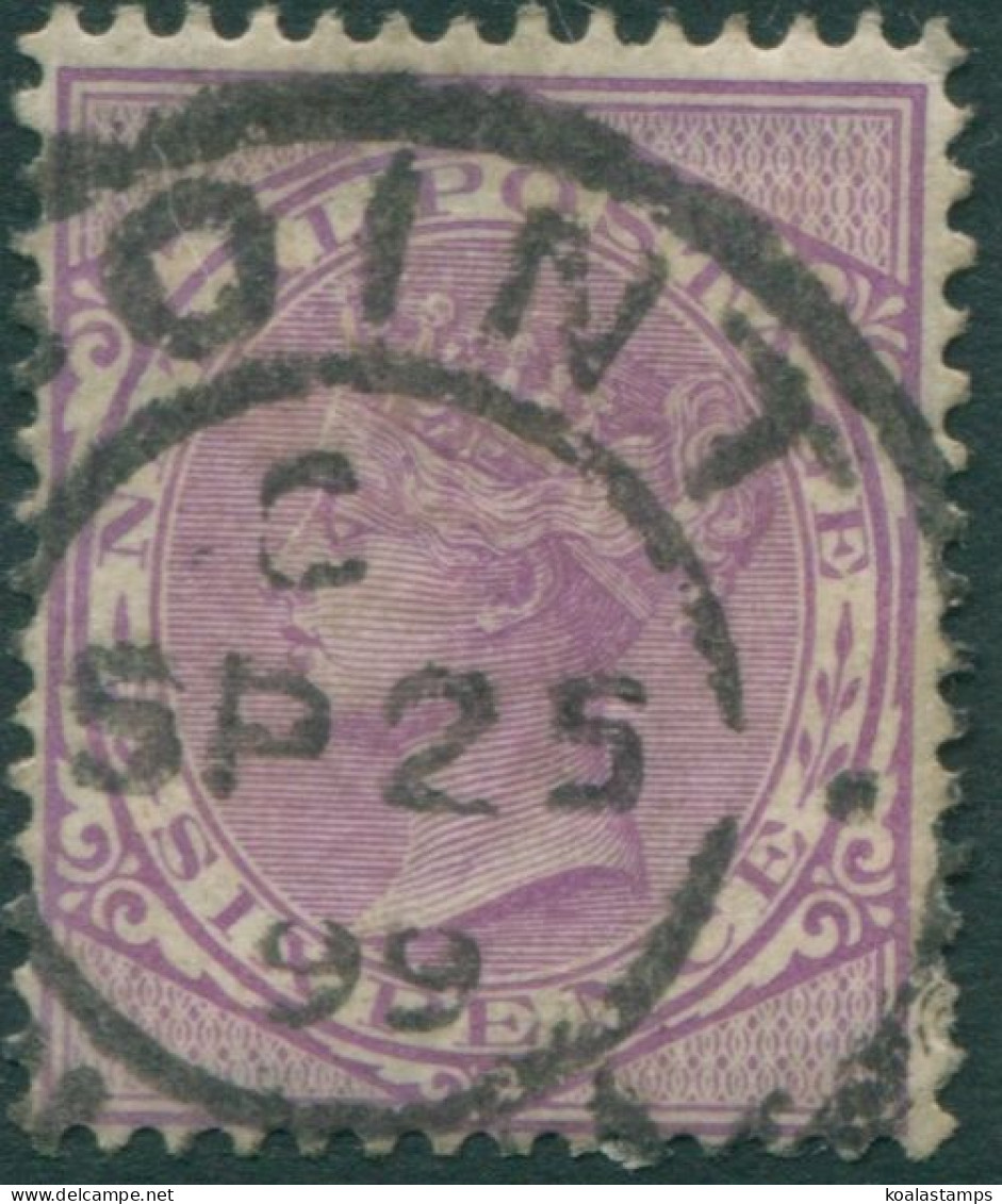 Natal 1874 SG103 6d Lilac QV FU - Natal (1857-1909)