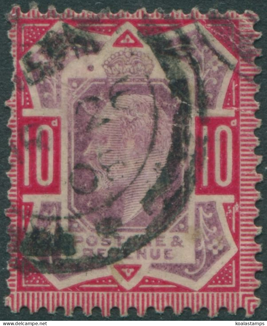 Great Britain 1902 SG254 10d Dull Purple And Carmine KEVII FU - Non Classés