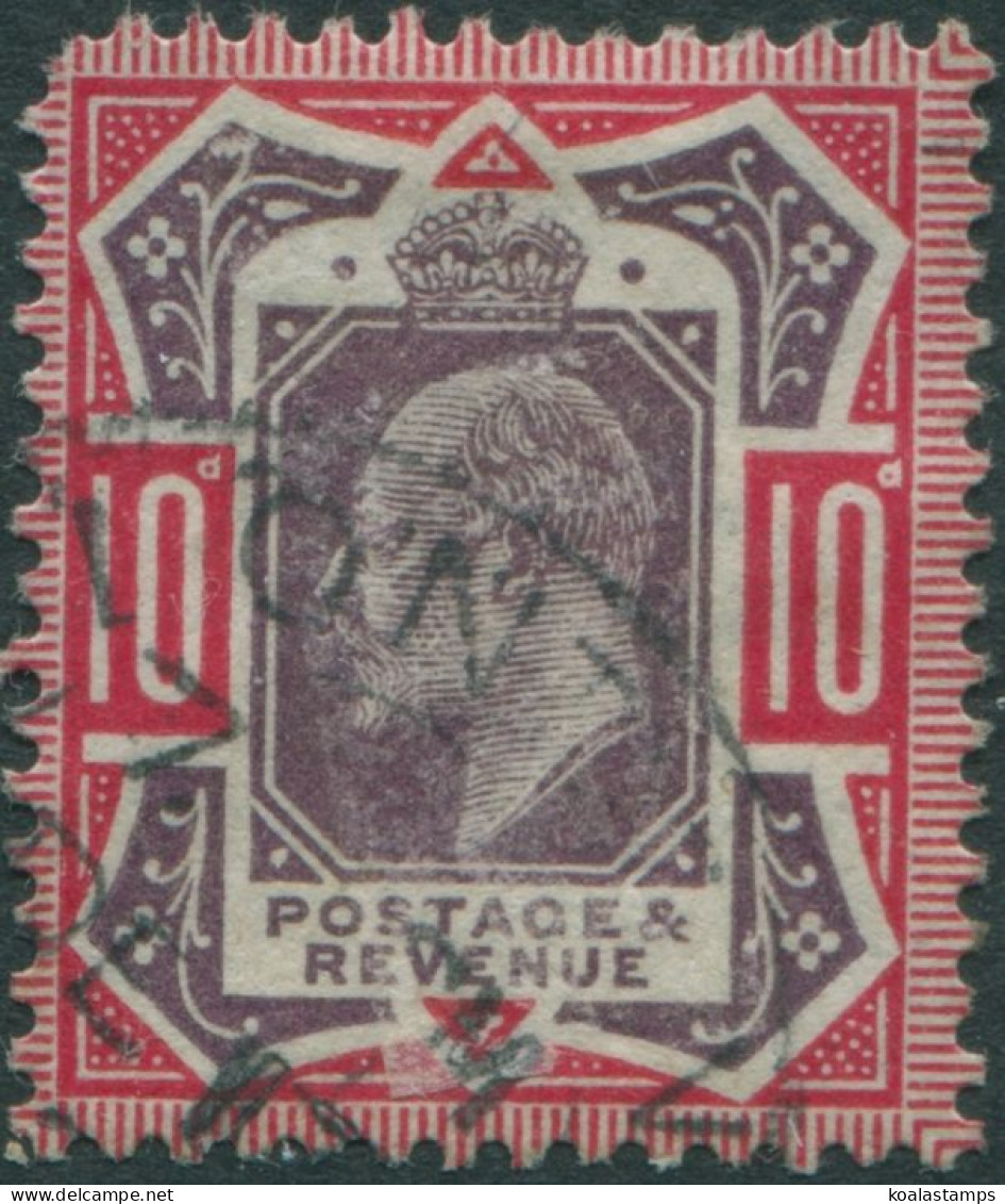 Great Britain 1902 SG255 10d Slate Purple And Ultramarine KEVII FU - Unclassified