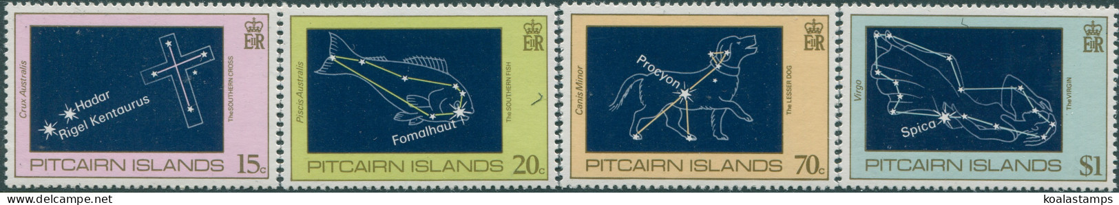 Pitcairn Islands 1984 SG259-262 Night Sky Set MNH - Pitcairn