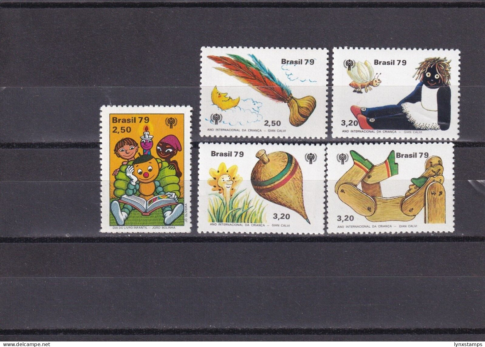 SA06 Brazil 1979 International Year Of The Child Mint Stamps - Unused Stamps