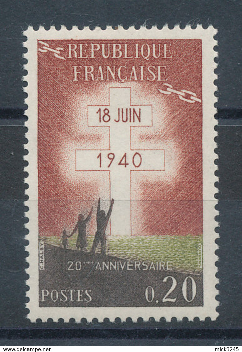 1264** Appel Du Général De Gaulle - Unused Stamps