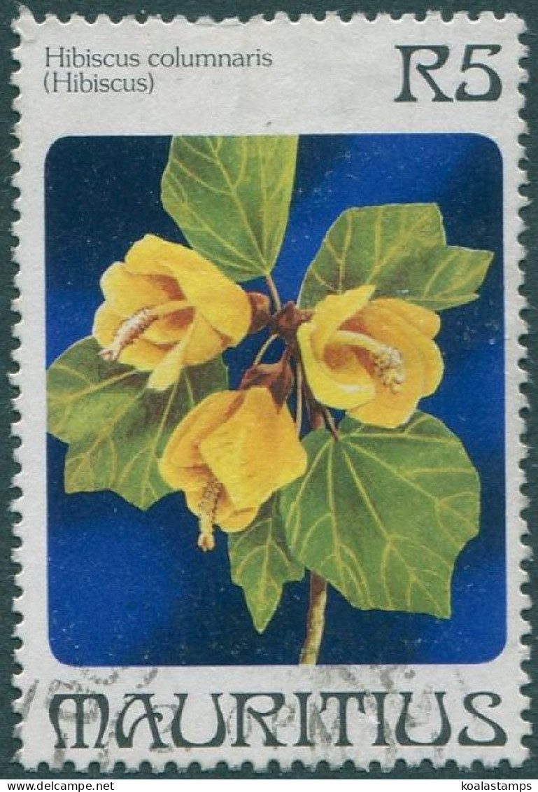 Mauritius 1981 SG608 R5 Hibiscus FU - Mauricio (1968-...)