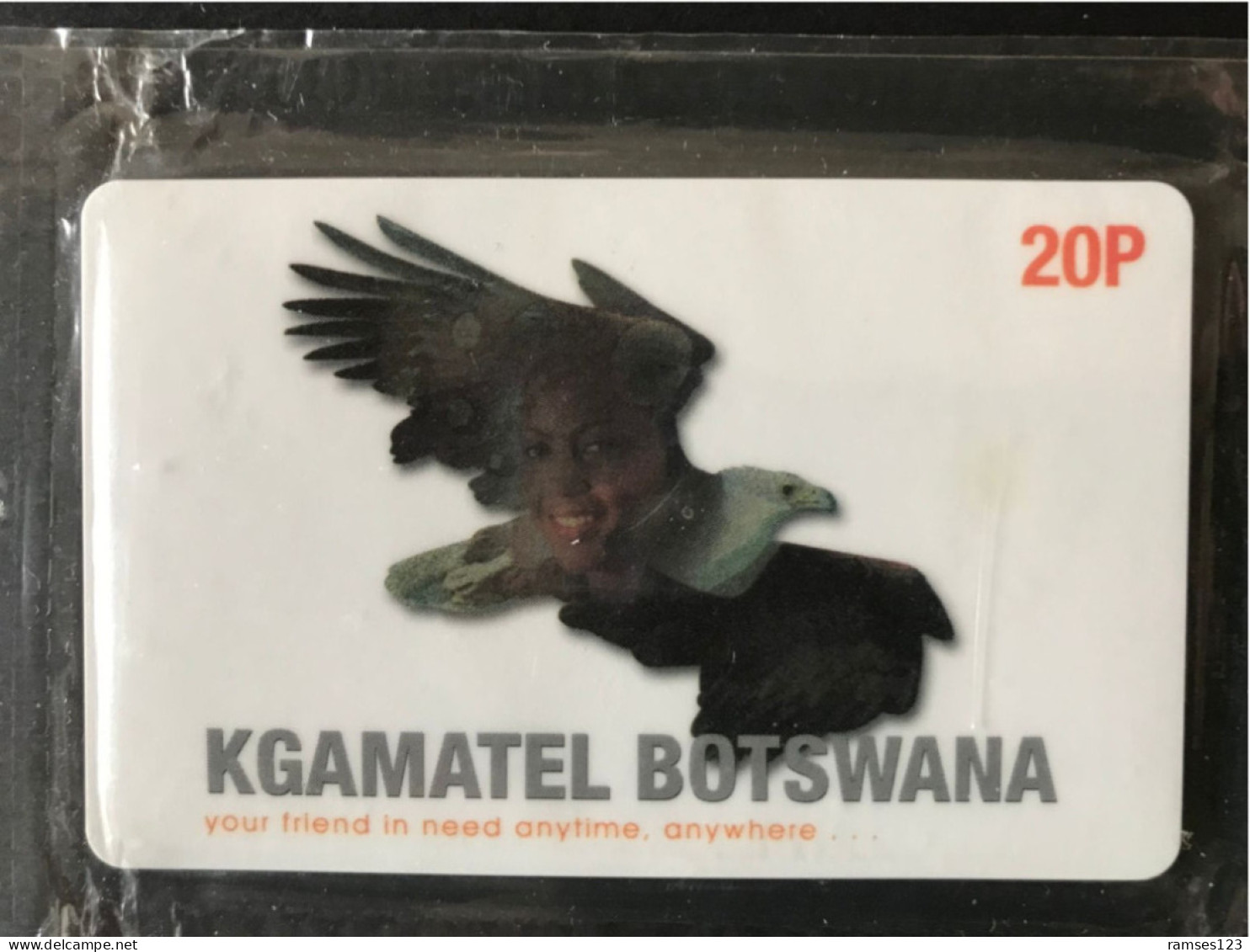 VERY   RARE  BOTSWANA   EAGLE   AIGLE  KGAMATEL  BOTSWANA  VERY RARE  MINT IN SEALED - Botsuana