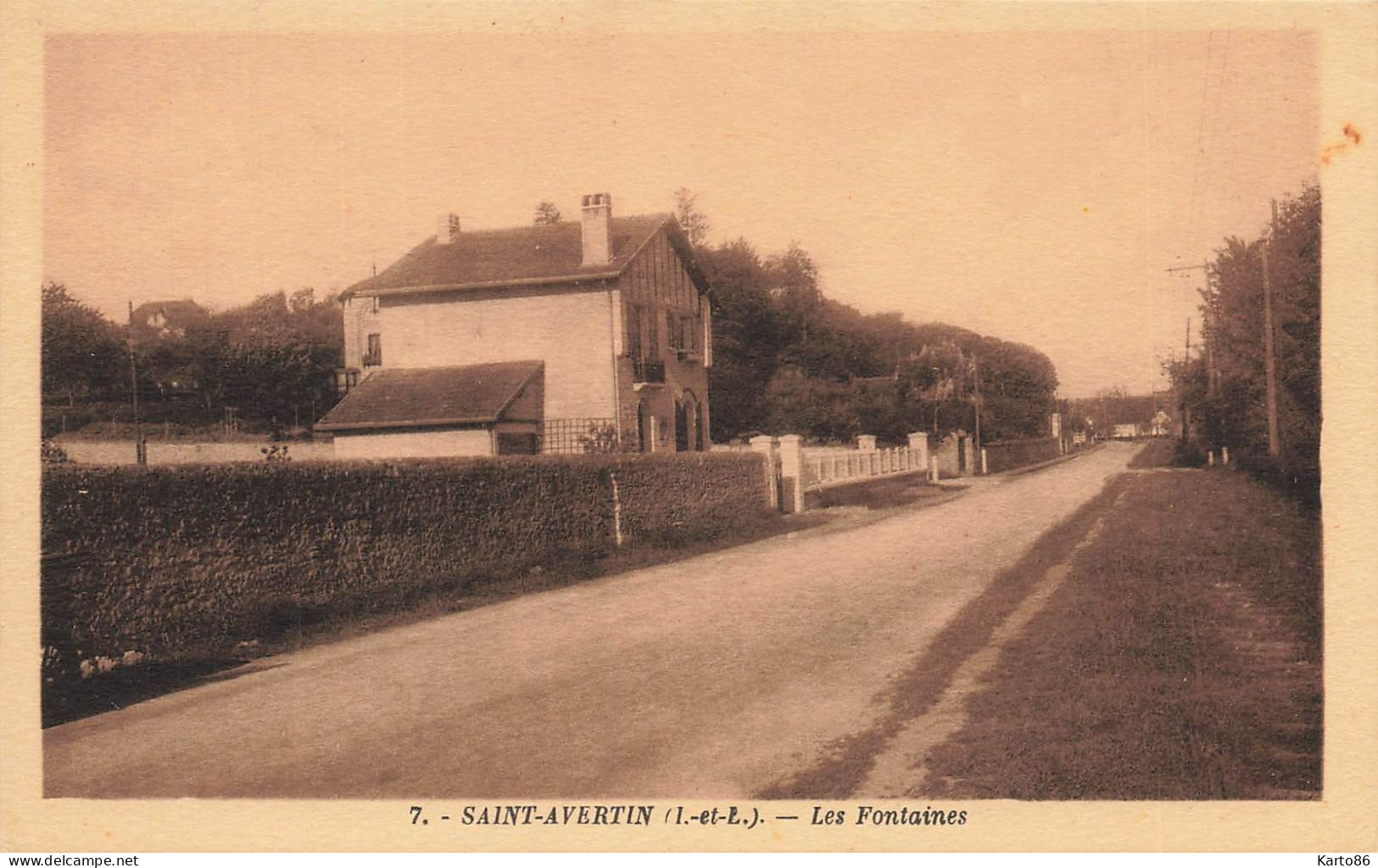 St Avertin * Route Et Quartier Faubourg Les Fontaines - Saint-Avertin