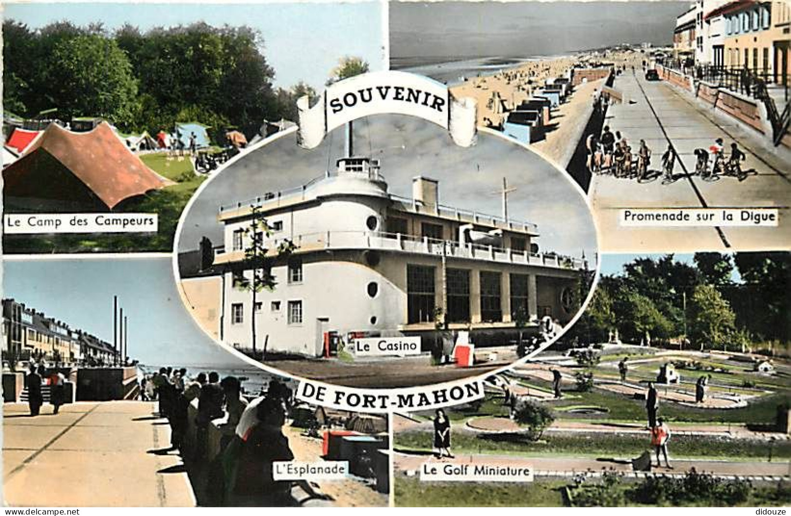 80 - Fort Mahon - Multivues - CPSM Format CPA - Voir Scans Recto-Verso - Fort Mahon