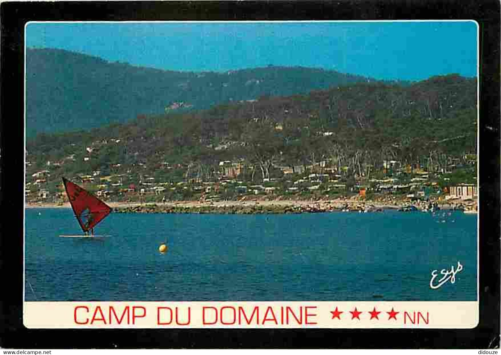 83 - Bormes Les Mimosas - La Favière - Camp Du Domaine - Vue Générale Du Camp - Planche à Voile - CPM - Voir Scans Recto - Bormes-les-Mimosas