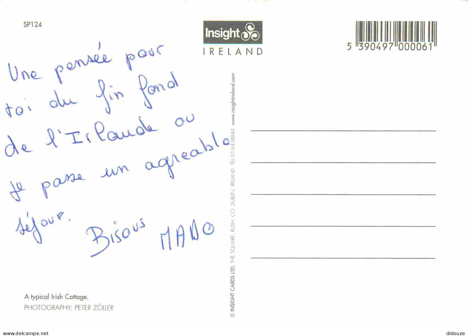 Irlande - A Typical Irish Cottage - Une Typique Chaumière Irlandaise - Insight Ireland Card - CPM - Voir Scans Recto-Ver - Other & Unclassified