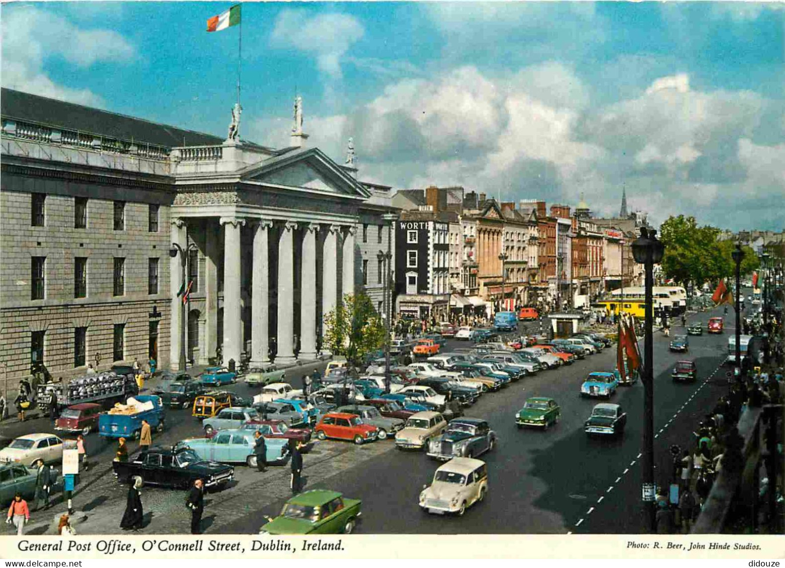 Irlande - Dublin - O'Connell Street - General Post Office - Automobiles - CPM - Carte Neuve - Voir Scans Recto-Verso - Dublin