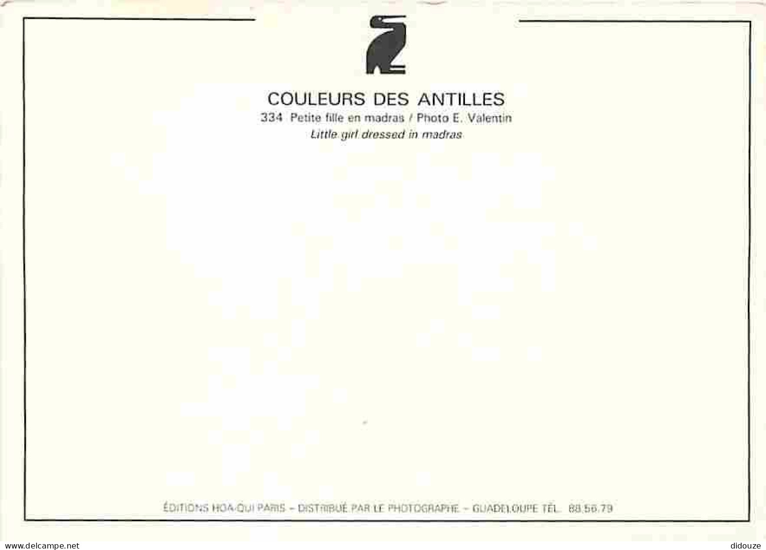 Antilles - Couleurs Des Antilles - Petite Fille En Madras - Carte Neuve - CPM - Voir Scans Recto-Verso - Otros & Sin Clasificación