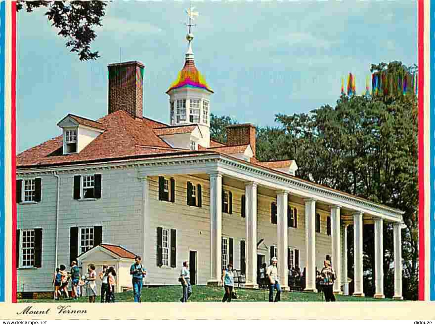 Etats Unis - Mount Vernon - Superbe Habitation - Carte Neuve - CPM - Voir Scans Recto-Verso - Other & Unclassified