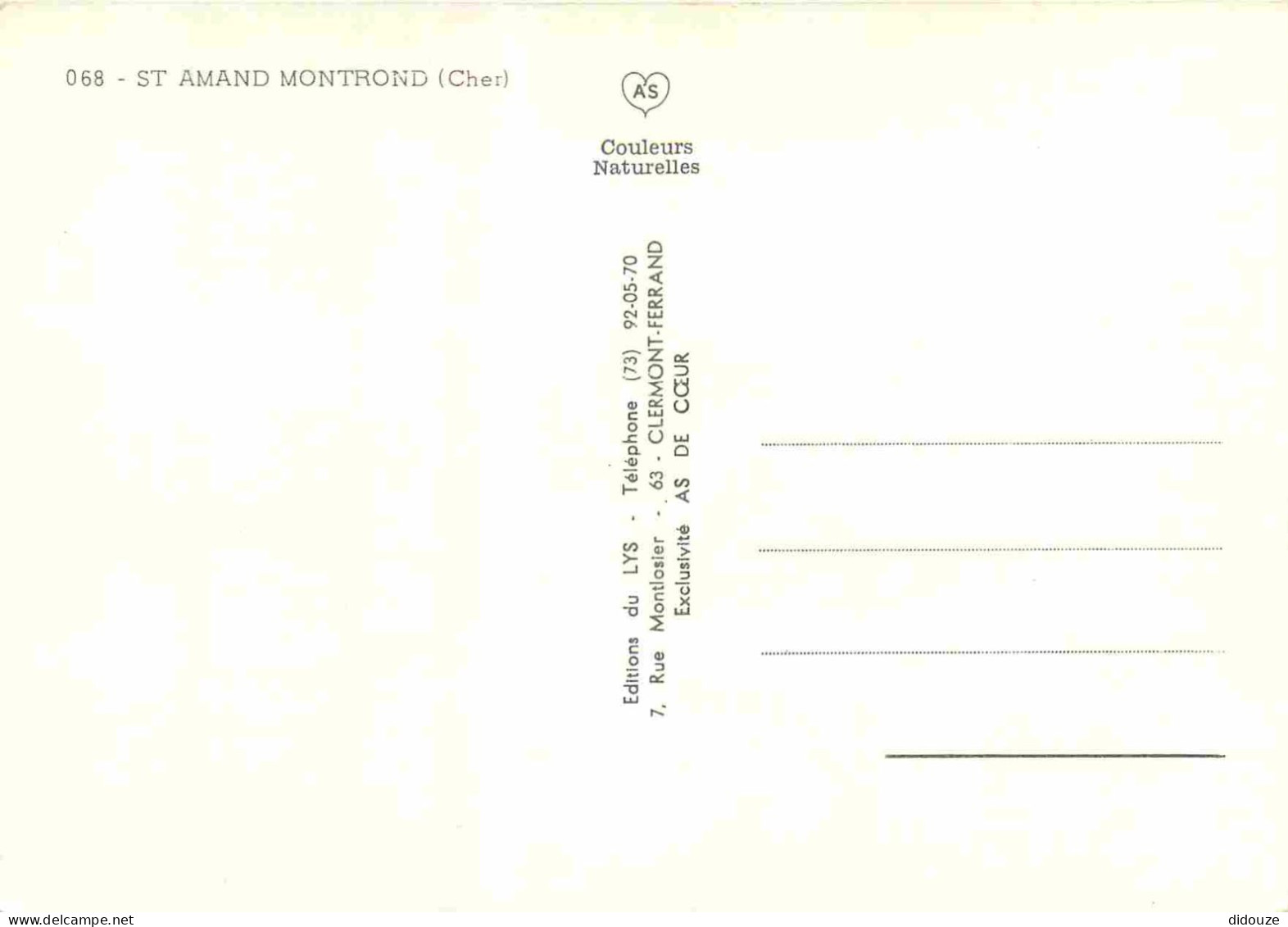 18 - Saint Amand Montrond - Multivues - Blasons - CPM - Carte Neuve - Voir Scans Recto-Verso - Saint-Amand-Montrond