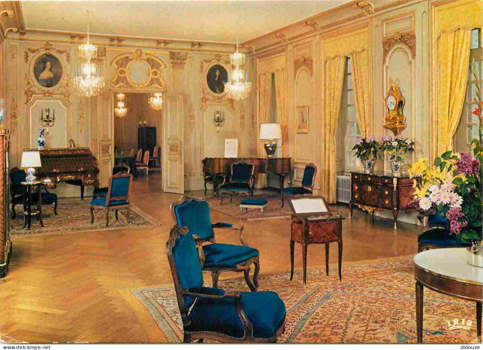 18 - Chateauneuf Sur Cher - Intérieur Du Château - Le Grand Salon - CPM - Carte Neuve - Voir Scans Recto-Verso - Chateauneuf Sur Cher