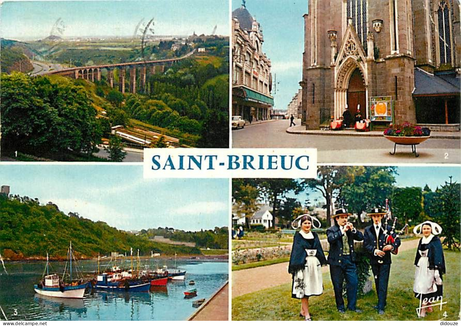 22 - Saint Brieuc - Multivues - Folklore - Bateaux - CPM - Voir Scans Recto-Verso - Saint-Brieuc