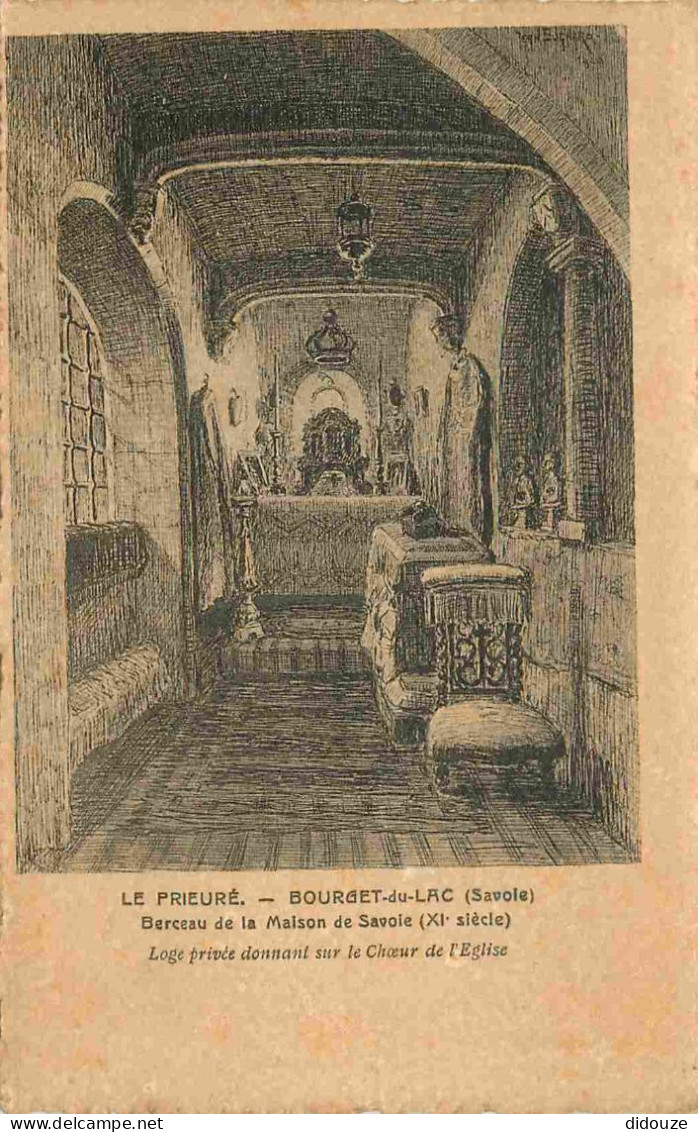 73 - Le Bourget Du Lac - Le Prieuré - Berceau De La Maison De Savoie - Loge Privée Donnant Sur Le Chœur De L'Eglise - Ar - Le Bourget Du Lac