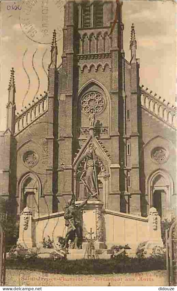 60 - Saint Just En Chaussée - Monument Aux Morts - Oblitération Ronde De 1933 - CPA - Voir Scans Recto-Verso - Saint Just En Chaussee