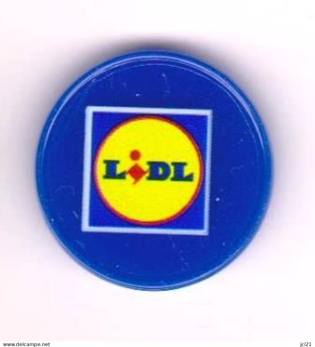 Jeton De Caddie " LIDL " Super Marché _j601 - Jetons De Caddies