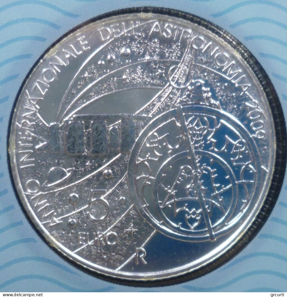 San Marino - 2009 - Serie Zecca - Con 5 € Argento "Anno Internazionale Dell'Astronomia" - San Marino