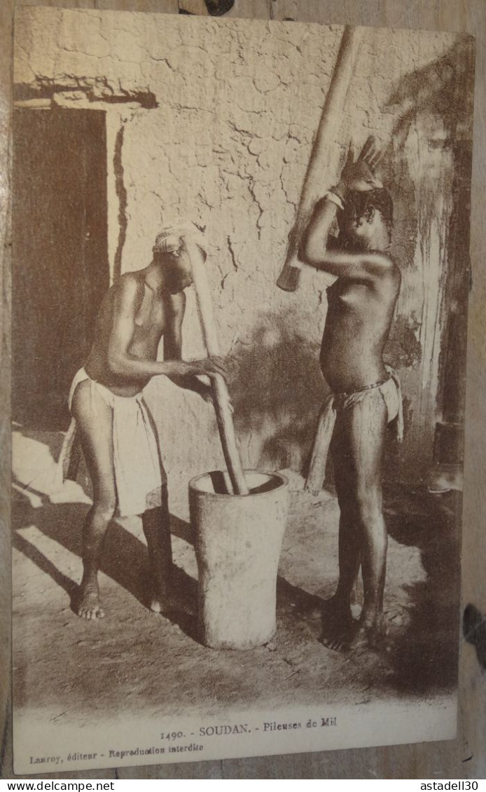 SOUDAN : Pileuses De Mil ................ BE-17912 - Sudan