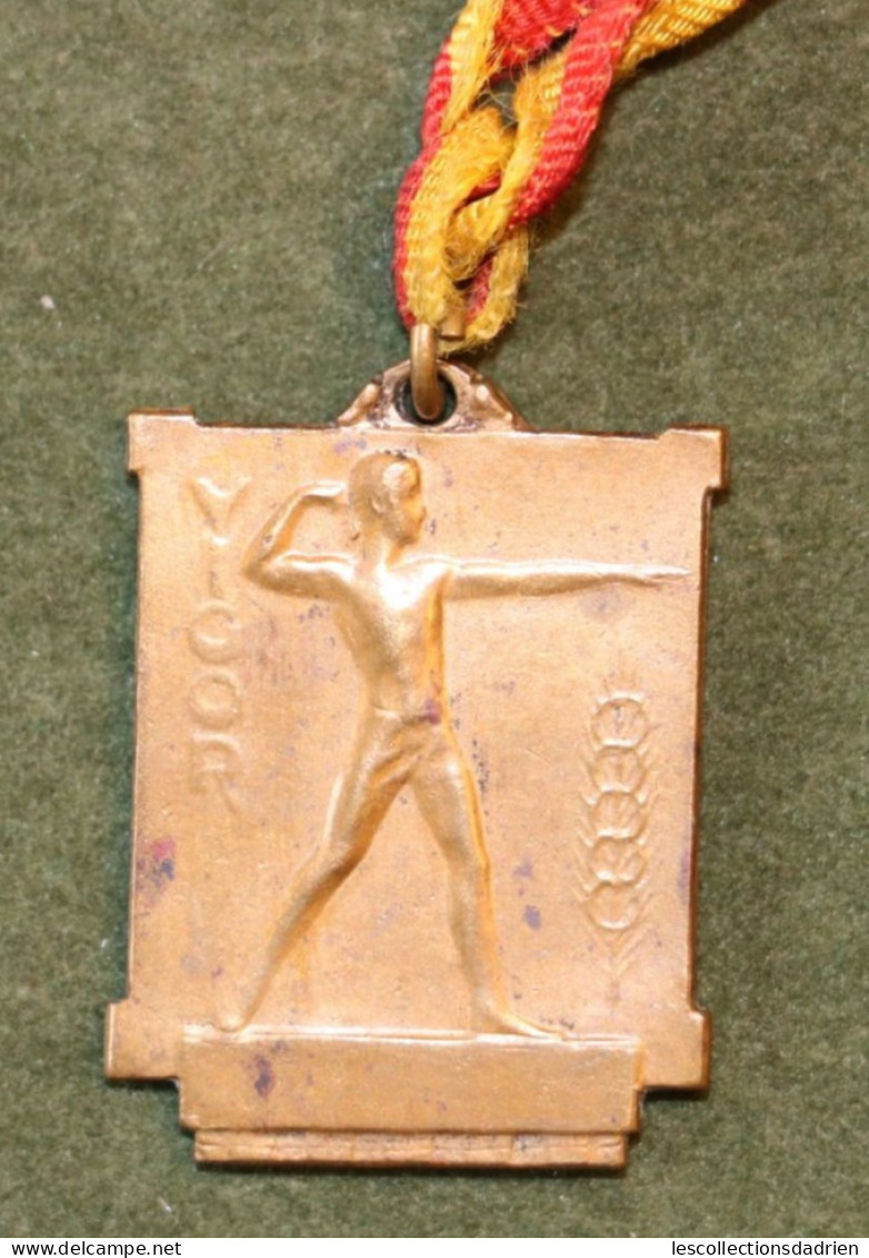 Médaille Belge Exposition 1939 De Liège Fête De La Santé  - Belgian Medal - Andere & Zonder Classificatie