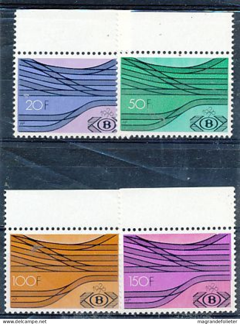 TIMBRE  ZEGEL STAMP  BELGIQUE CHEMIN DE FER TR428 TR431  XX - Neufs