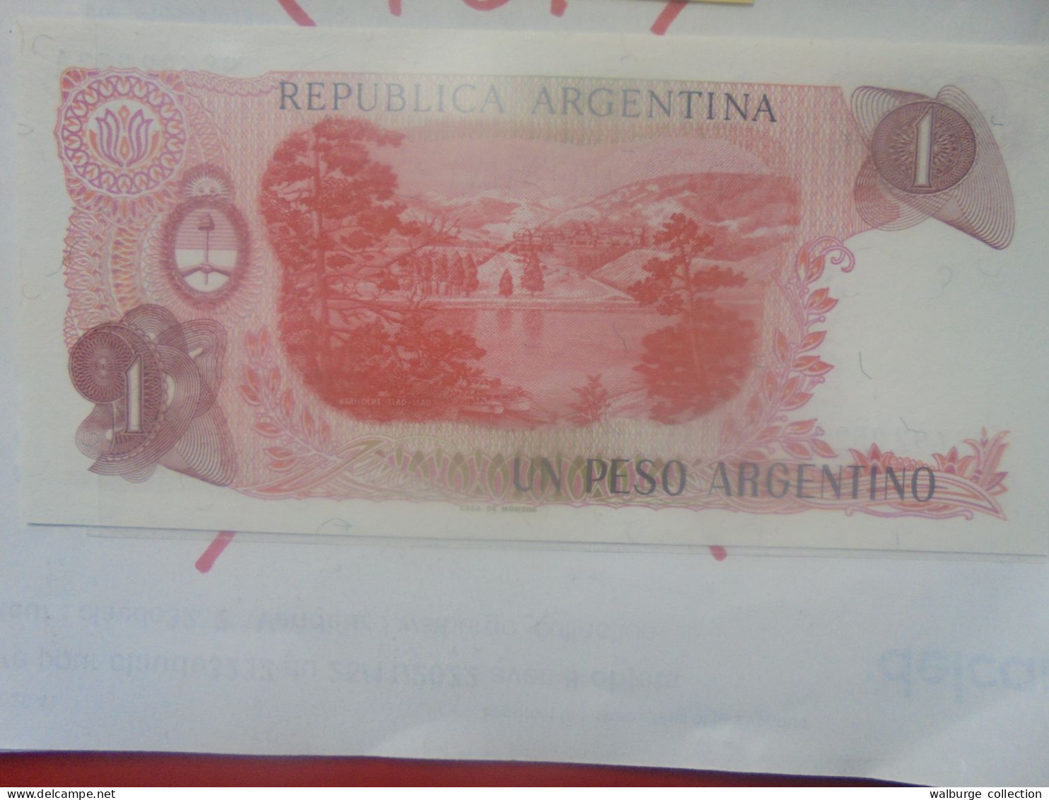 ARGENTINE 1 PESO 1983-84 Neuf (B.33) - Argentinië