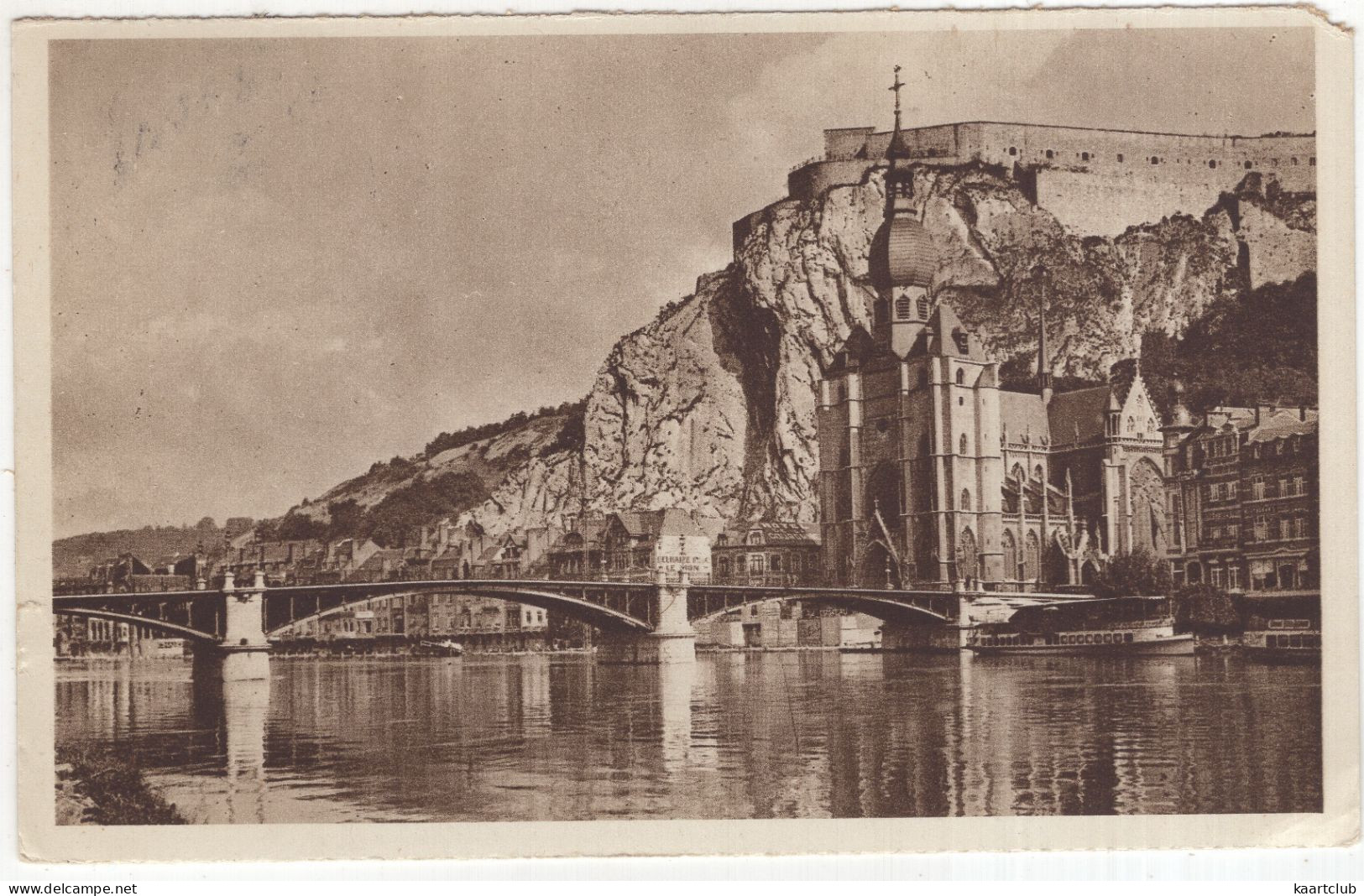 16 - Dinant - Le Pont Et La Collégiale - (Belgique/België) - 1919 - Dinant