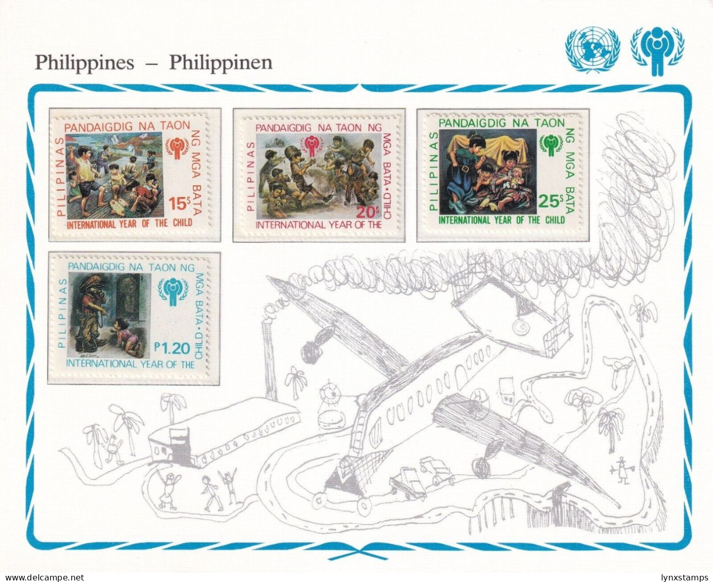 SA06 Philippines 1979 International Year Of The Child Mint Stamps - Philippinen