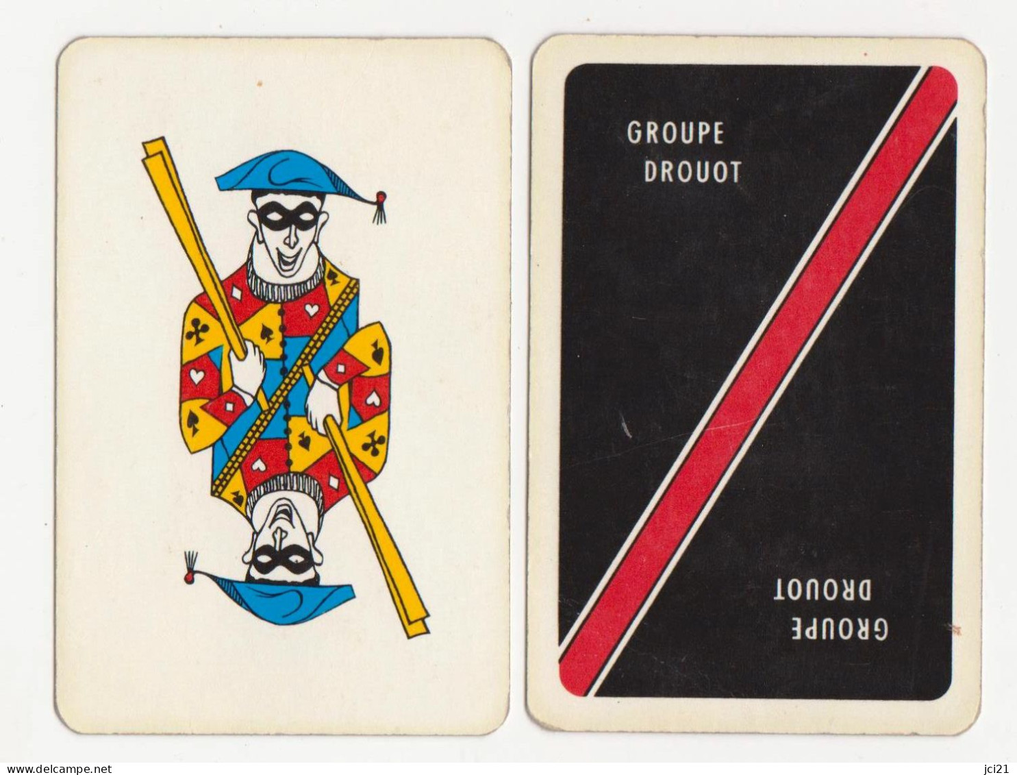 JOKER Sur Carte Groupe Drouot (955)_D434 - Kartenspiele (traditionell)