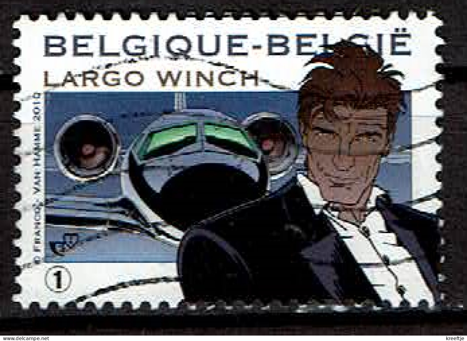 Largo Winch 2010 (OBP 3994 ) - Used Stamps