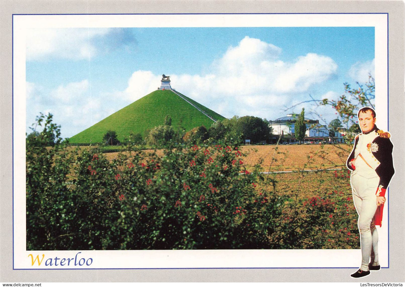 BELGIQUE - Waterloo - Vue Sur Une Maison - Vue D'ensemble - Homme - Carte Postale Ancienne - Waterloo