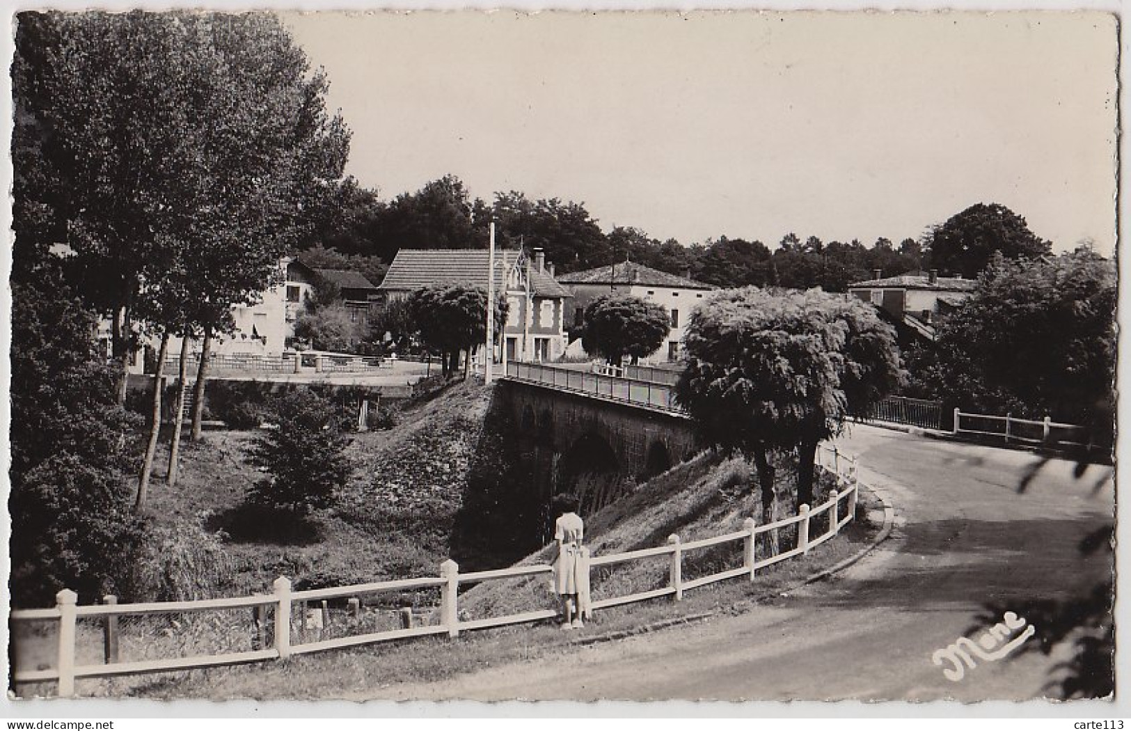 40 - B16935CPSM - SORE - Le Pont De La Leyre - Très Bon état - LANDES - Sore