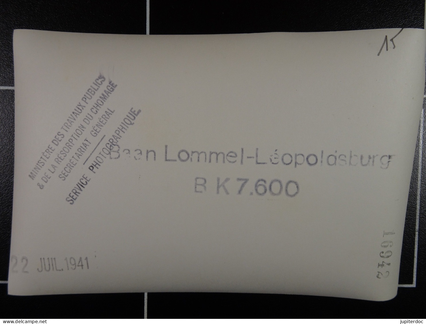 Min.Trav.Pub. Baan Lommel-Leopoldsbrug B K7.600  /15/ - Lugares