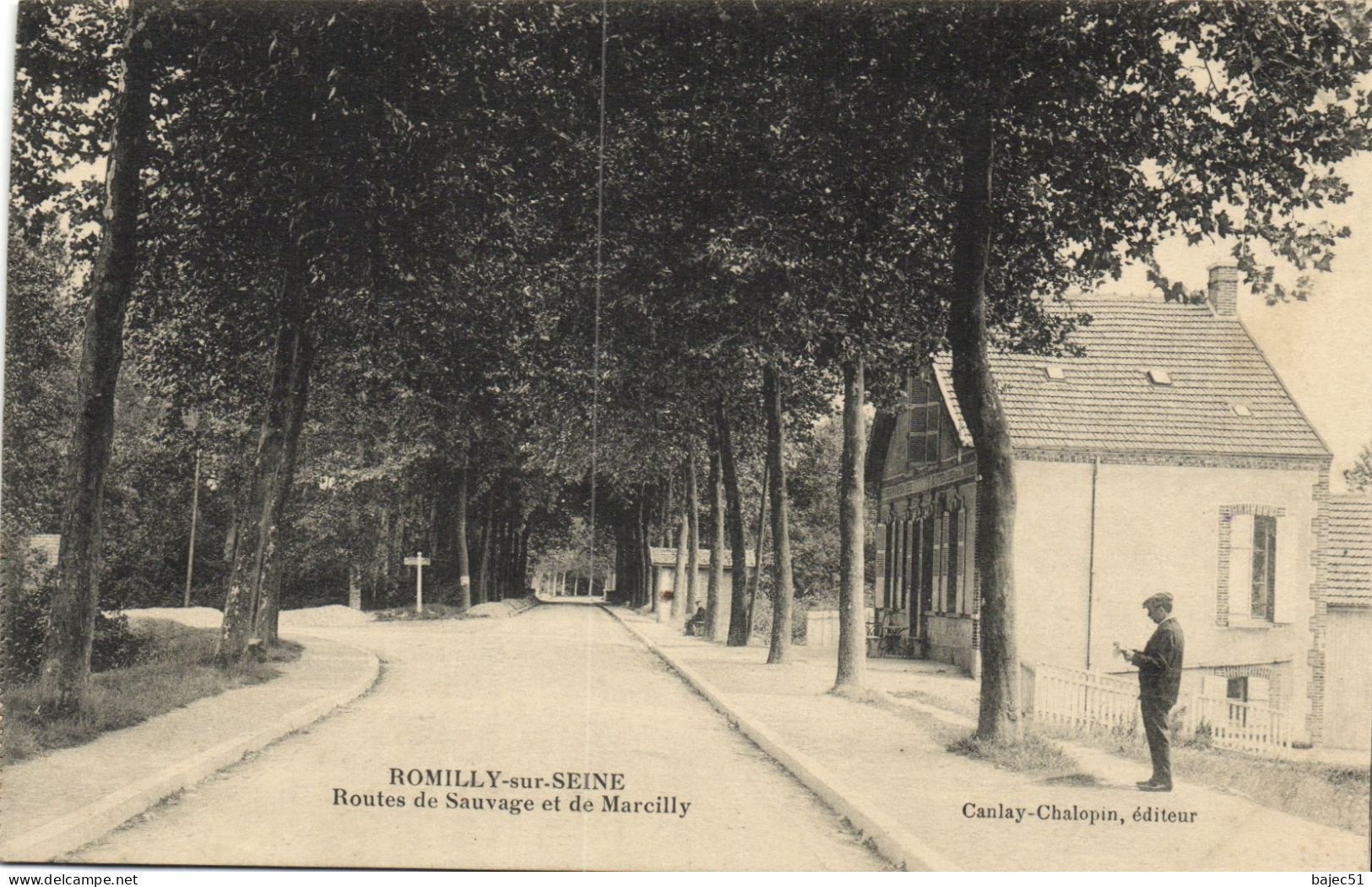 Romilly Sur Seine - Routes De Sauvage Et De Marcilly - Romilly-sur-Seine