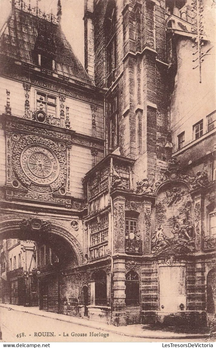 FRANCE - Rouen - La Grosse Horloge - Carte Postale Ancienne - Rouen