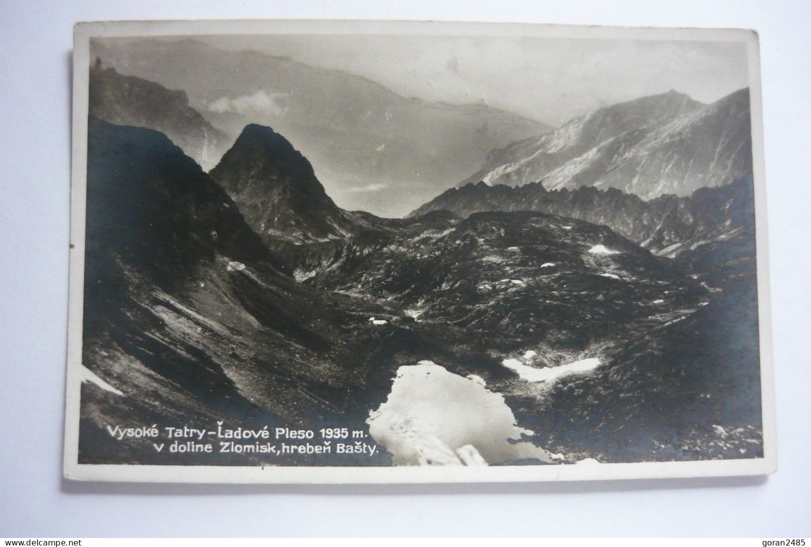 Visoke Tatry, Ladove Pleso 1935m - Slovaquie