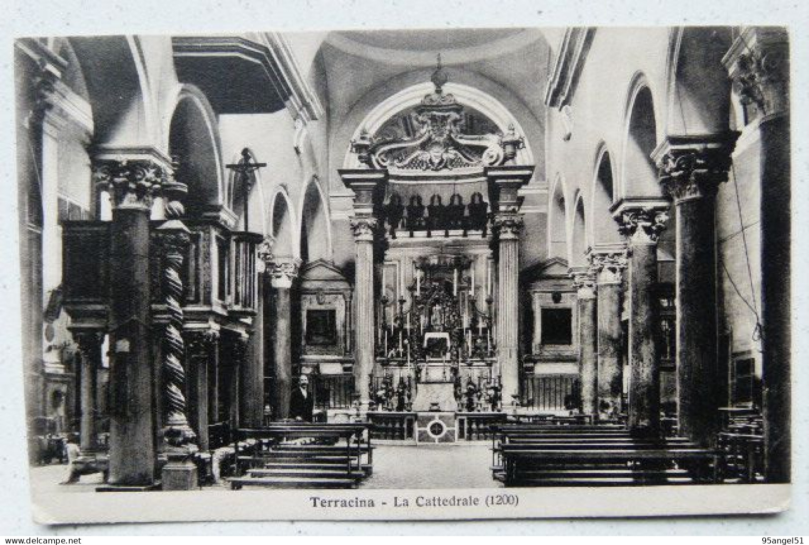 TERRACINA - LA CATTEDRALE 1935 - Latina