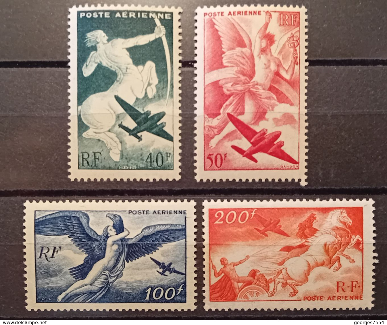 FRANCE - SERIE N° 16 à 19  Neuf ** Sans Trace De Charnière - 1927-1959 Mint/hinged