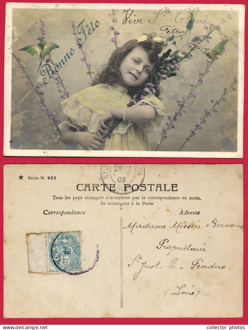 France early 20th century. Lot of 11 vintage postcards, belle epoque style. All posted with stamps [de122]