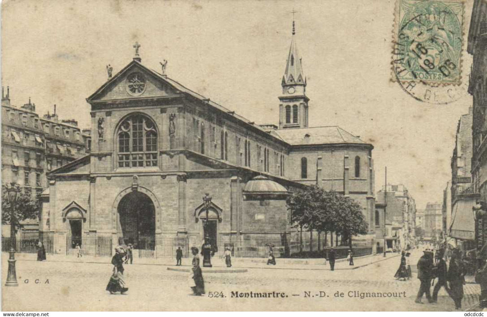 Montmartre N.D.de Clignancourt Animée   RV - Arrondissement: 18