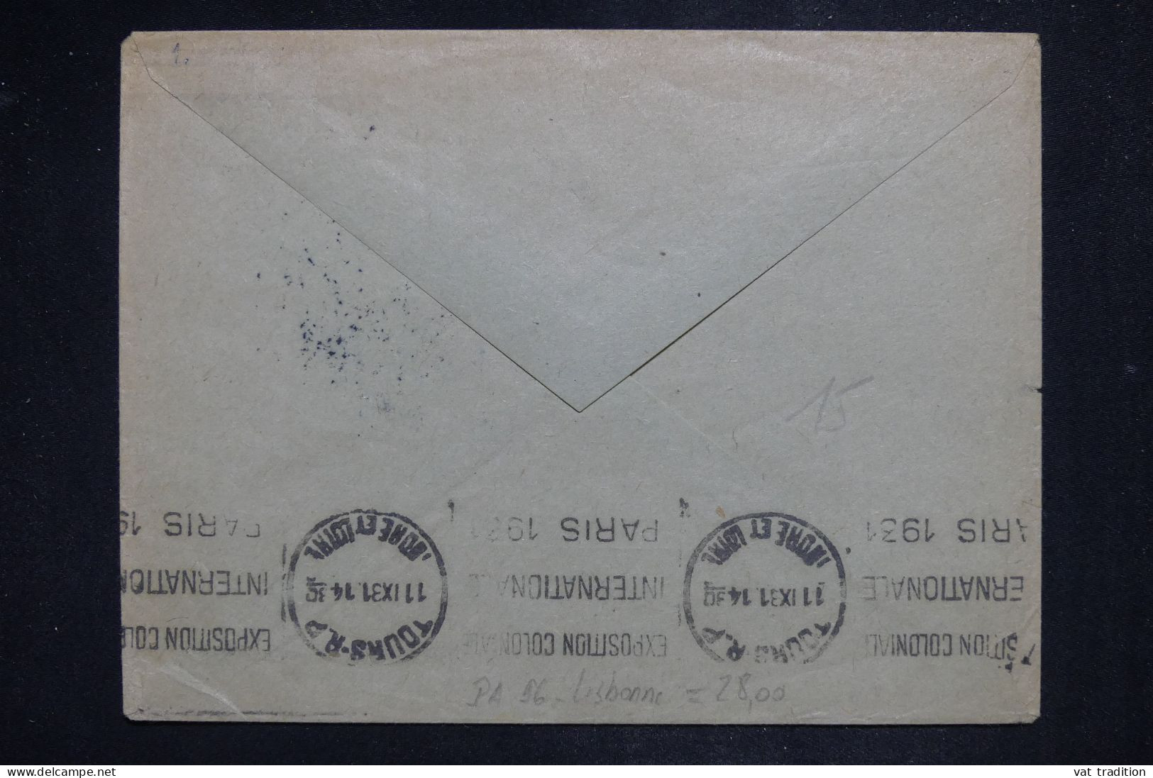 PORTUGAL - Lettre Pour La France - 1931 - A 2827 - Storia Postale