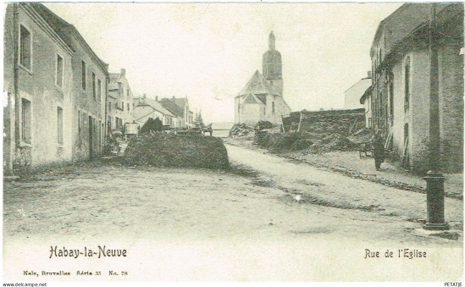 Habay-la-Neuve , Rue De L'Eglise - Habay