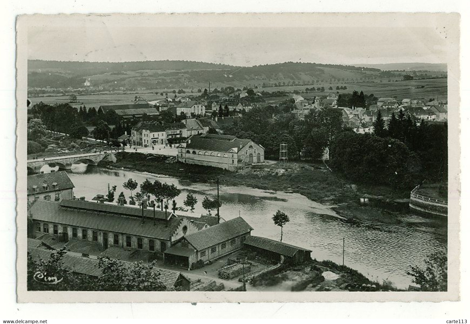 25 - B6309CPSM - L'ISLE SUR LE DOUBS - Vue Générale - USINE - Bon état - DOUBS - Isle Sur Le Doubs