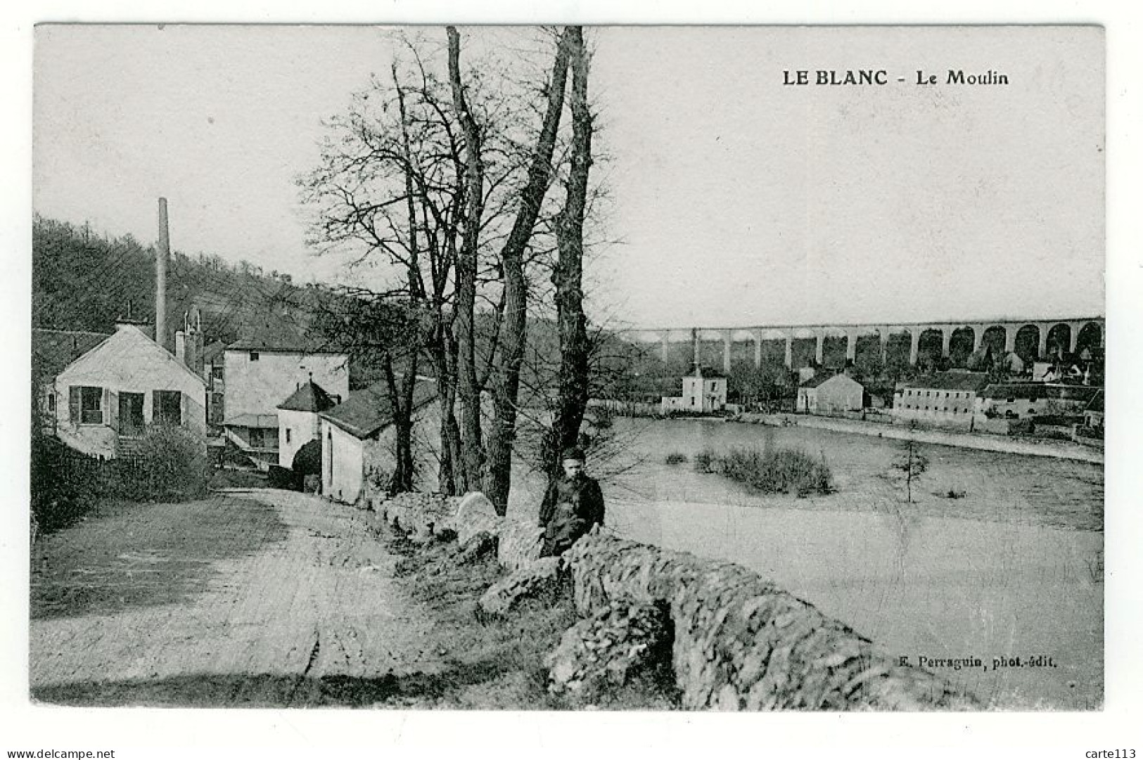 36 - B4533CPA - LE BLANC - Le Moulin - Parfait état - INDRE - Le Blanc