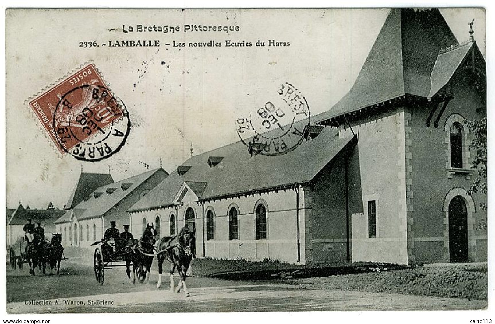 22 - B7126CPA - LAMBALLE - Les Nouvelles écuries Du Haras - Bon état - COTES-D'ARMOR - Lamballe