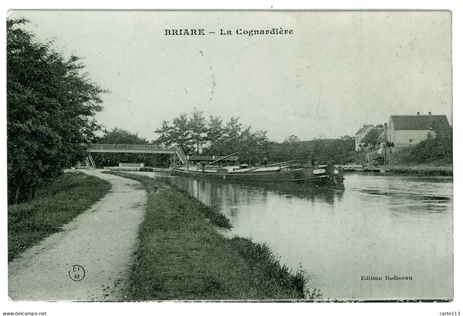 45 - B3569CPA - BRIARE - La Cognardière - Bon état - LOIRET - Briare